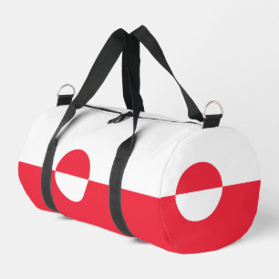 Bolso De Deporte Pequeño Bandera de Groenlandia