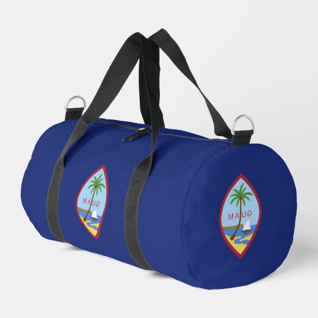 Bolso De Deporte Pequeño Bandera de Guam (Esquina izquierda)