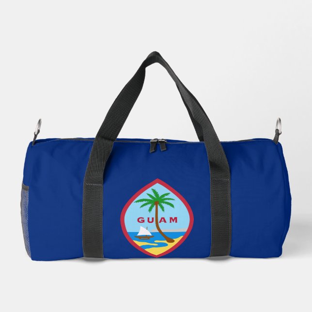 Bolso De Deporte Pequeño Bandera de Guam (Reverso)