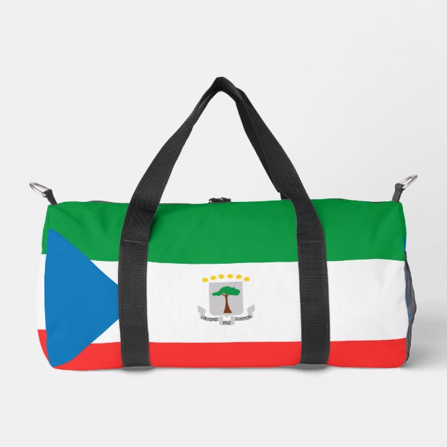 Bolso De Deporte Pequeño Bandera de Guinea Ecuatorial (Anverso)