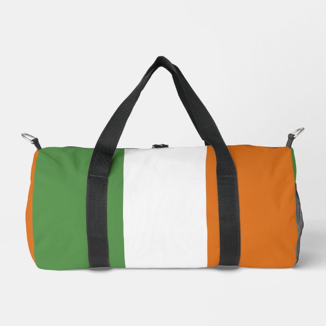 Bolso De Deporte Pequeño Bandera de Irlanda (Anverso)