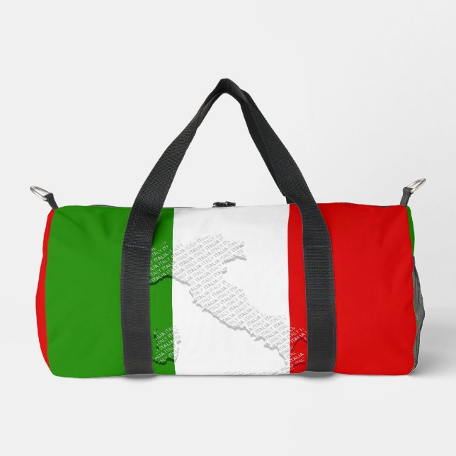 Bolso De Deporte Pequeño Bandera de Italia (Anverso)