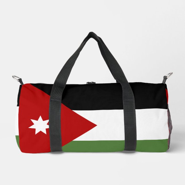 Bolso De Deporte Pequeño Bandera de Jordania (Anverso)