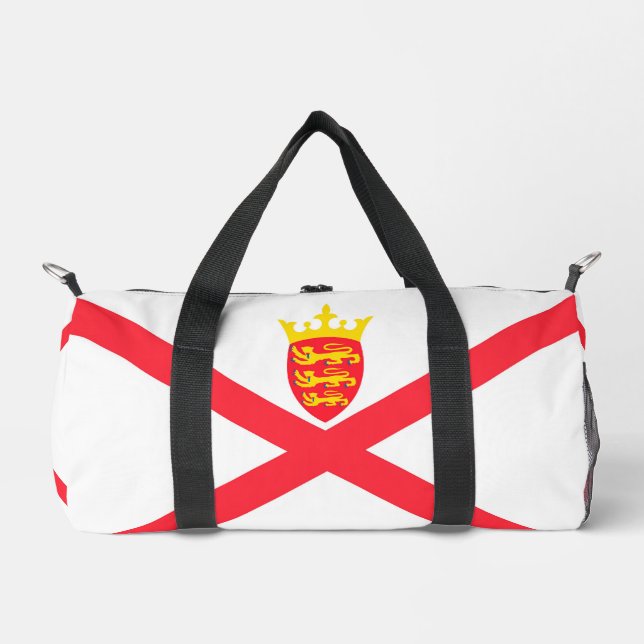 Bolso De Deporte Pequeño Bandera de la Isla de Jersey (Anverso)