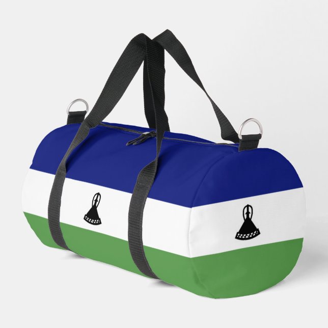 Bolso De Deporte Pequeño Bandera de Lesoto (Esquina izquierda)