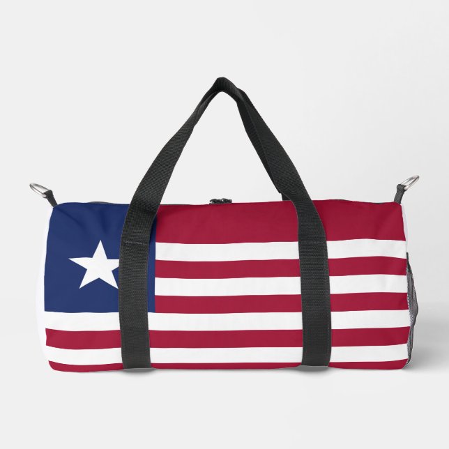 Bolso De Deporte Pequeño Bandera de Liberia (Anverso)