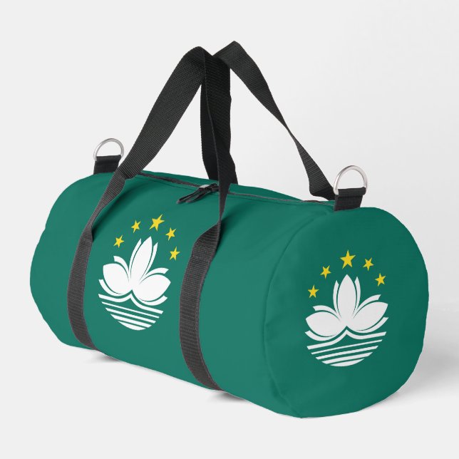 Bolso De Deporte Pequeño Bandera de Macao (Esquina izquierda)