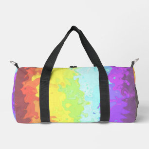 Bolso De Deporte Pequeño Bandera de Orgullo Neurogénero Abstracta Boho Groo