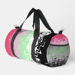 Bolso De Deporte Pequeño Bandera de Orgullo Recíproco Abstracta Ondulada Tr