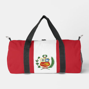 Bolso De Deporte Pequeño bandera de Perú