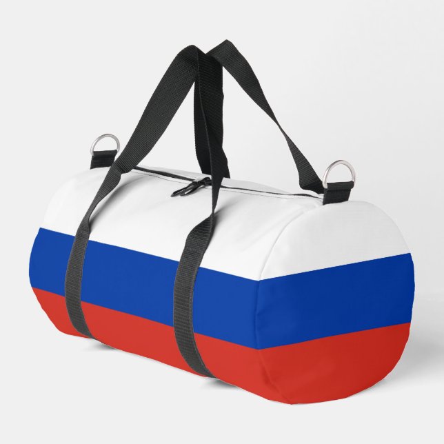 Bolso De Deporte Pequeño Bandera de Rusia (Esquina izquierda)