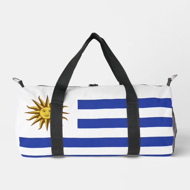 Bolso De Deporte Pequeño Bandera de Uruguay (Anverso)
