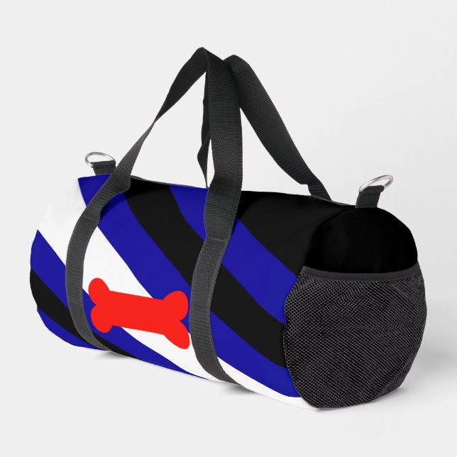 Bolso De Deporte Pequeño Bandera del Orgullo de la Ocupación de SlipperyJoe (Esquina derecha)