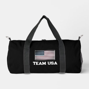 Bolso De Deporte Pequeño Bandera estadounidense patriótica personalizada de