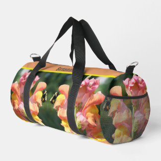 Bolso De Deporte Pequeño Bee On Snapdragon Flower Personalizada