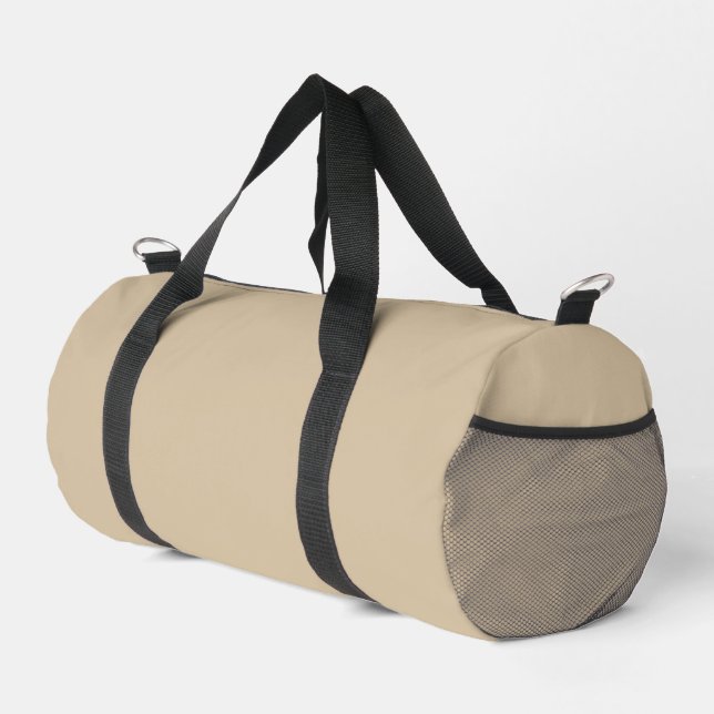 Bolso De Deporte Pequeño Beige Champán (Esquina derecha)