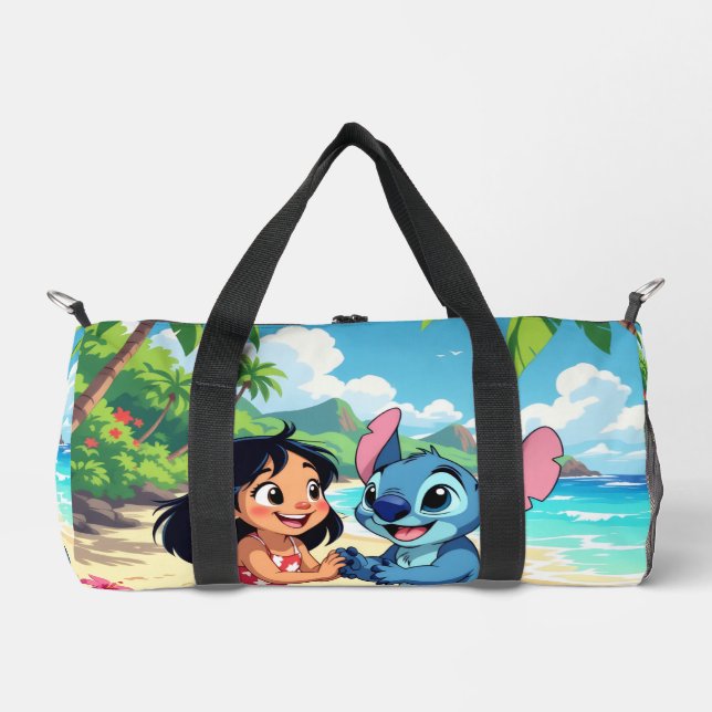 Bolso De Deporte Pequeño Beste Freunde fürs Leben – Lilo & Stitch (Anverso)