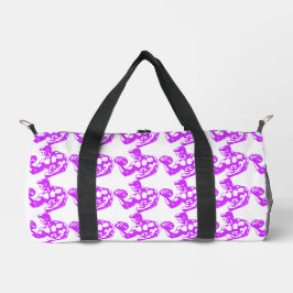 Bolso De Deporte Pequeño Bicep Curl Minimalist Gym - Purple Fitness Design