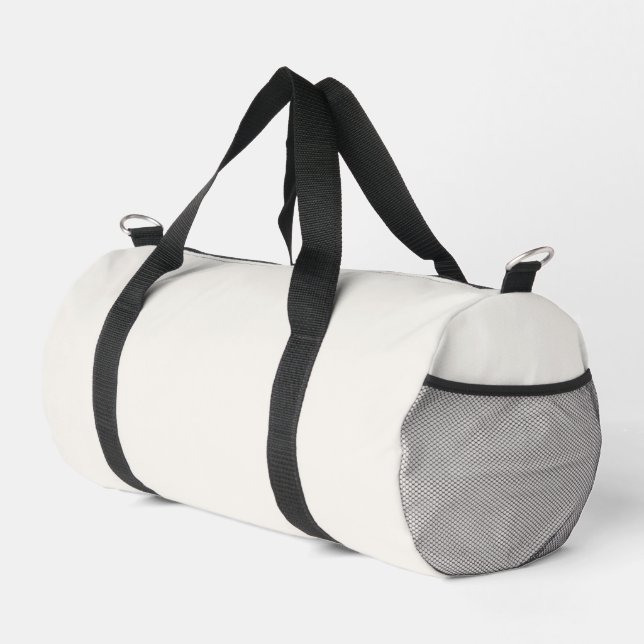 Bolso De Deporte Pequeño blanquecino, blanco lechoso, blanco cálido (Esquina derecha)