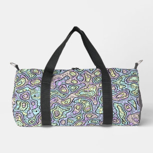 Bolso De Deporte Pequeño Blob Trippy Colorful