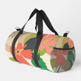 Bolso De Deporte Pequeño Bloques de color de los jardines florales