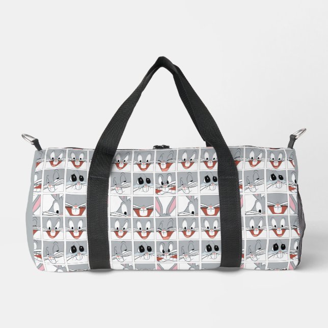 Bolso De Deporte Pequeño Bloques de expresiones BUGS BUNNY™ (Anverso)