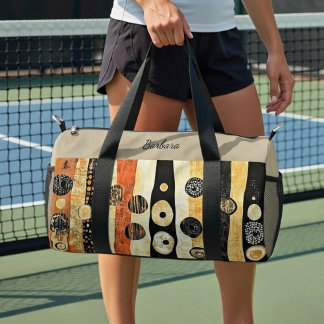 Bolso De Deporte Pequeño Boho Flair | Dink Well Personalizado Pequeño