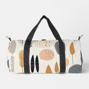 Bolso De Deporte Pequeño Boho Resumen colección popular retro