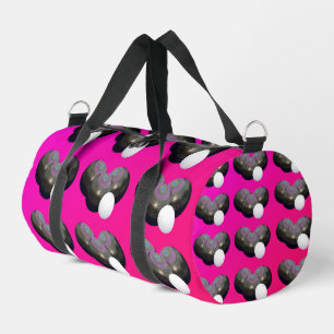 Bolso De Deporte Pequeño Bolas De Césped Rosado Y Jack,