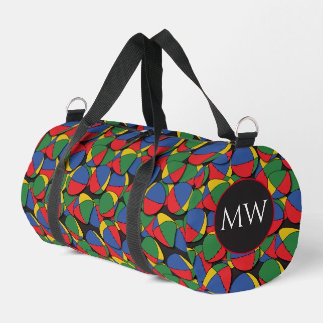 Bolso De Deporte Pequeño Bolas de malabarismo de contrabando con estampado  (Esquina izquierda)