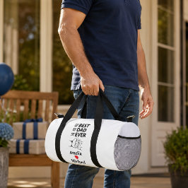 Bolso De Deporte Pequeño Bolso pequeño de viaje personalizado 'Mejor Papá d