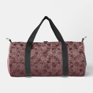 Bolso De Deporte Pequeño Bordeaux flowers degraded