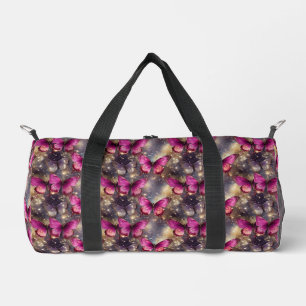 Bolso De Deporte Pequeño Brillo de Mariposa