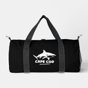 Bolso De Deporte Pequeño Buceo con tiburones blancos - Cape Cod