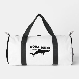 Bolso De Deporte Pequeño Buceo De Tiburón En Bora Bora