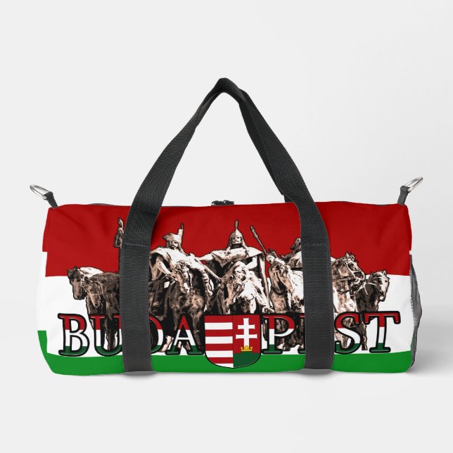 Bolso De Deporte Pequeño Budapest Heroes Hungría (Anverso)