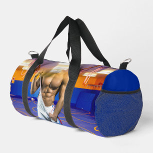Bolso De Deporte Pequeño bulto muscular de hombre de SlipperyJoe's abdomina