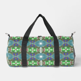 Bolso De Deporte Pequeño Calidoscopio de Marea Esmeralda