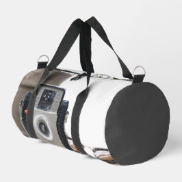 Bolso De Deporte Pequeño Cámara de cine ventilado Flower Pot & Glasses Retr