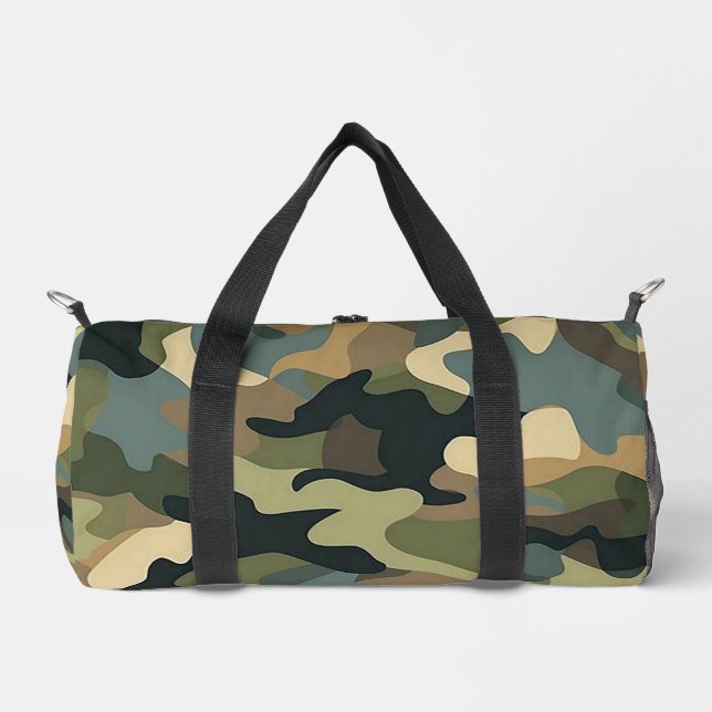 Bolso De Deporte Pequeño Camuflaje (Anverso)