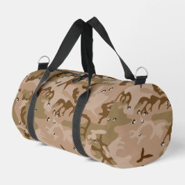 Bolso De Deporte Pequeño Camuflaje del desierto con guijarros, militar, ejé