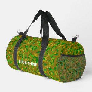 Bolso De Deporte Pequeño Camuflaje forestal