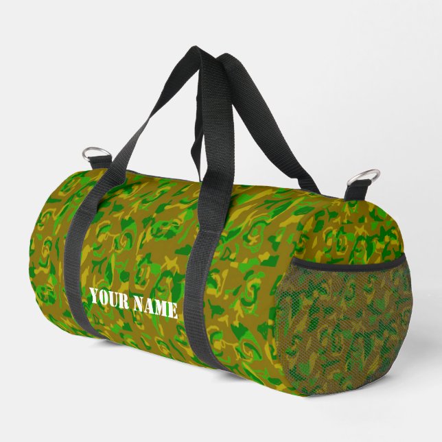 Bolso De Deporte Pequeño Camuflaje forestal (Esquina derecha)