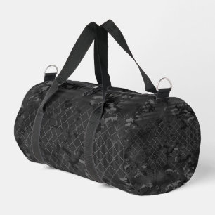 Bolso De Deporte Pequeño Camuflaje Urbano Oscuro y Gris
