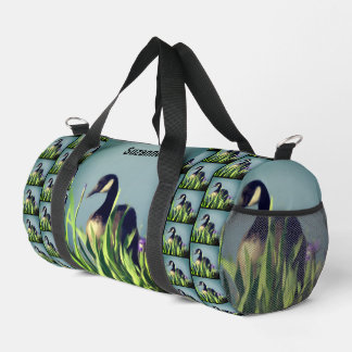 Bolso De Deporte Pequeño Canadá: Pintura personalizada de irlandeses gansos