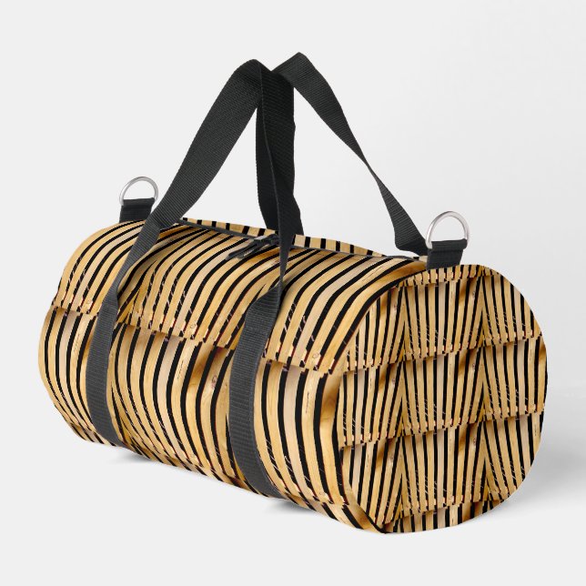 Bolso De Deporte Pequeño Carpintería: postes de madera de valla, (Esquina izquierda)
