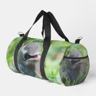 Bolso De Deporte Pequeño Cedar Waxwing Fledglglgling Bird Personalizada