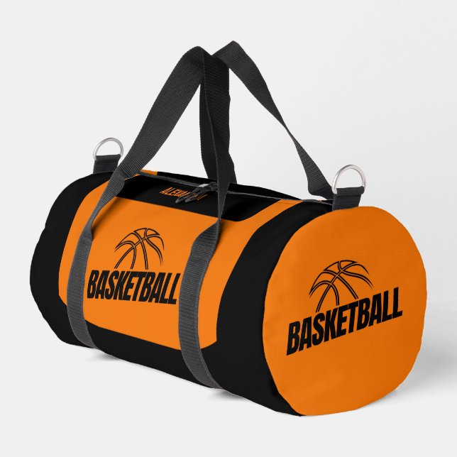 Bolso De Deporte Pequeño Chica de baloncesto jugador, regalo de cumpleaños, (Esquina izquierda)