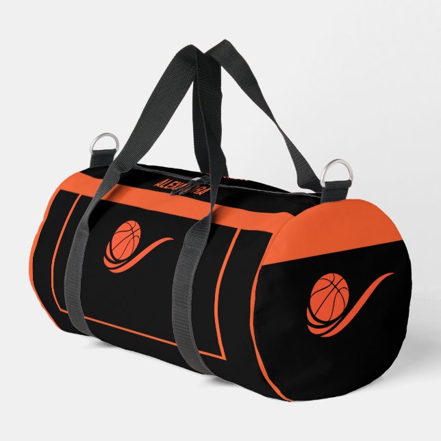 Bolso De Deporte Pequeño Chica del jugador de baloncesto, equipo, regalo de (Esquina izquierda)