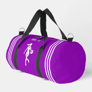 Bolso De Deporte Pequeño Chica del jugador de baloncesto, regalo de cumplea